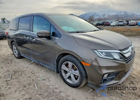 2020 Honda Odyssey Exl from USA, damaged, VIN 5FNRL6H77LB027558